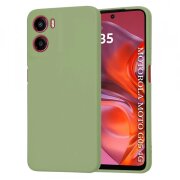 Husa pentru Motorola Moto E15 / G05, Techsuit, SoftFlex, Verde Matcha