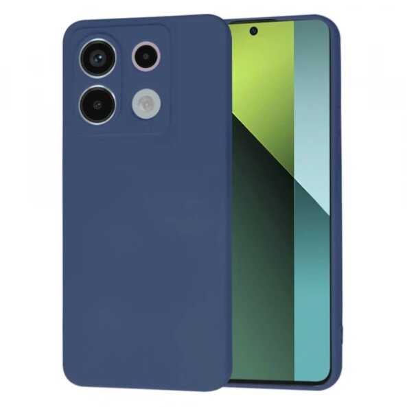 Husa pentru Xiaomi Poco X6 / Redmi Note 13 Pro 5G, Techsuit, SoftFlex, Bleumarin