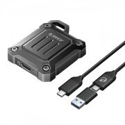 Rack Orico XAM2 pentru SSD SATA M.2 NVMe, Negru