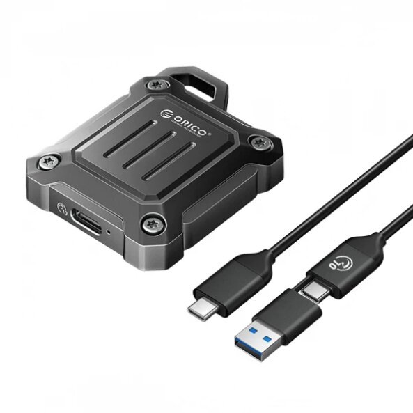 Rack Orico XAM2 pentru SSD SATA M.2 NVMe, Negru