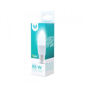 Bec LED Forever E27 C37, 10W, 230V, 4500K, 900lm, Lumina neutra