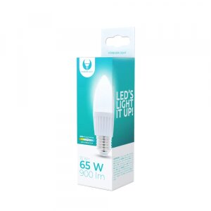 Bec LED Forever E27 C37, 10W, 230V, 6000K, 900lm, Lumina rece