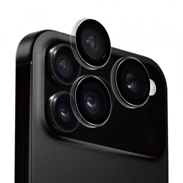 Folie de protectie Camera Spate Anank AR pentru Apple iPhone 17 Pro Max / 17 Pro, Sticla Securizata, Transparenta