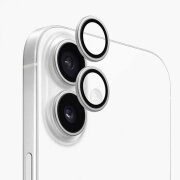 Folie de protectie Camera Spate Anank AR pentru Apple iPhone 17, Sticla Securizata, Argintie