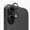 Folie de protectie Camera Spate Anank AR pentru Apple iPhone 17, Sticla Securizata, Neagra