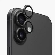Folie de protectie Camera Spate Anank AR pentru Apple iPhone 17, Sticla Securizata, Neagra