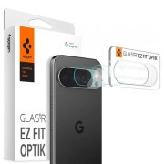 Folie de protectie Camera Spate Spigen GlastR Optik pentru Google Pixel 10 Pro XL, Sticla Securizata, Set 2 bucati, Transparenta
