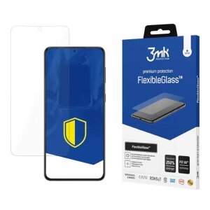 Folie de protectie Ecran 3MK FlexibleGlass Pro pentru Samsung Galaxy S24 S921, Sticla Flexibila, Full Glue, Neagra