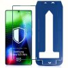 Folie de protectie Ecran 3MK Hardy Ultra pentru Samsung Galaxy S25 Ultra S938, Sticla Securizata, Full Glue, Neagra