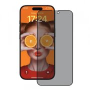 Folie de protectie Ecran Privacy Anank 5X Reinforced 180 pentru Apple iPhone 17 Pro, Sticla Securizata, Full Glue, 2.5D