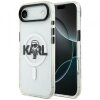 Husa MagSafe pentru Apple iPhone 17 Air, Karl Lagerfeld, IML Sketch Logo Karl, Transparenta