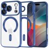 Husa MagSafe pentru Apple iPhone 17 Pro Max, Techsuit, Luxury Crystal, Albastra