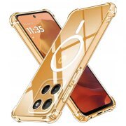 Husa MagSafe pentru Motorola Moto G15 / G15 Power, Techsuit, Shockproof, Transparenta