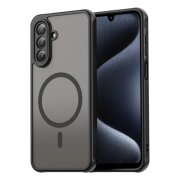 Husa MagSafe pentru Samsung Galaxy A17 5G, Techsuit, HaloFrost II, Neagra