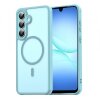 Husa MagSafe pentru Samsung Galaxy A17 5G, Techsuit, HaloFrost II, Verde Deschis