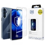 Husa pentru Samsung Galaxy A16 5G A166 / A16 4G A165, 3MK, ComfortDuo, Transparenta