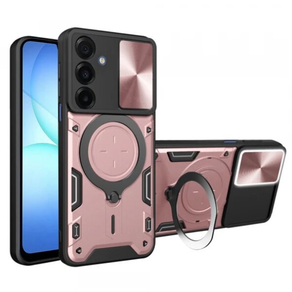 Husa pentru Samsung Galaxy A17 5G, Techsuit, CamGuard Pro, Roz Aurie