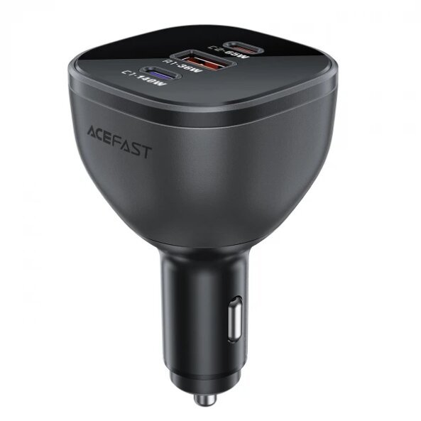 Incarcator Auto Acefast B14, 165W, 5A, 1 x USB-A - 2 x USB-C, Negru 