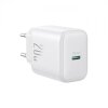 Incarcator Retea Joyroom JR-TCF20, 20W, 3A, 1 x USB-C, Alb 