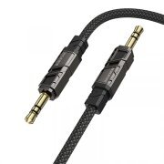 Cablu Audio 3.5mm - 3.5mm Borofone BL22 Dignity, 1m, Negru 