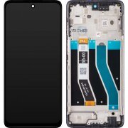 Display cu Touchscreen Motorola Moto G62 5G, cu Rama, Negru, Swap 5D68C20934 