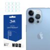 Folie de protectie Camera Spate 3MK Protection pentru Apple iPhone 13 Pro Max, Sticla Securizata, Set 4 bucati, Transparenta