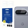 Folie de protectie Camera Spate 3MK Protection pentru Google Pixel 10 Pro, Sticla Securizata, Set 4 bucati, Transparenta