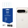 Folie de protectie Camera Spate 3MK Protection pentru Google Pixel 9 Pro XL, Sticla Securizata, Set 4 bucati, Transparenta