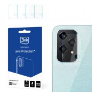Folie de protectie Camera Spate 3MK Protection pentru Honor 200 Lite, Sticla Securizata, Set 4 bucati, Transparenta