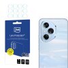 Folie de protectie Camera Spate 3MK Protection pentru Honor 400 Pro, Sticla Securizata, Set 4 bucati, Transparenta