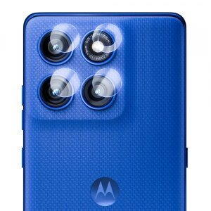 Folie de protectie Camera Spate 3MK Protection pentru Motorola Edge 60 Pro, Sticla Securizata, Set 4 bucati, Transparenta