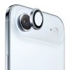 Folie de protectie Camera Spate Blueo Metal Frame pentru Apple iPhone 17 Air, Sticla Securizata, Albastra