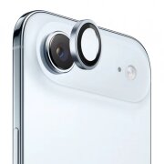 Folie de protectie Camera Spate Blueo Metal Frame pentru Apple iPhone 17 Air, Sticla Securizata, Albastra