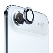 Folie de protectie Camera Spate Blueo Sapphire Crystal pentru Apple iPhone 17 Air, Sticla Securizata, Albastra