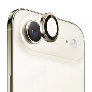 Folie de protectie Camera Spate Blueo Sapphire Crystal pentru Apple iPhone 17 Air, Sticla Securizata, Aurie