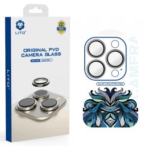 Folie de protectie Camera Spate Lito Titanium AR pentru Apple iPhone 17 Pro Max / 17 Pro, Sticla Securizata, Gri