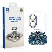 Folie de protectie Camera Spate Lito Titanium AR pentru Apple iPhone 17, Sticla Securizata, Verde