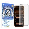 Folie de protectie Ecran Lito D+ Max 4K pentru Apple iPhone 17 Pro Max, Sticla Securizata, Full Glue, Neagra