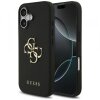 Husa pentru Apple iPhone 17, Guess, 4G Grained Big and Classic Logo, Neagra