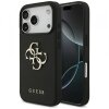 Husa pentru Apple iPhone 17 Pro, Guess, 4G Grained Big and Classic Logo, Neagra