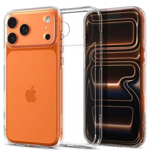 Husa pentru Apple iPhone 17 Pro Max, Spigen, Ultra Hybrid, Transparenta