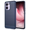 Husa pentru Oppo Reno13 FS 5G / Reno13 F 4G / Reno13 F, Techsuit, Carbon, Albastra
