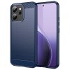 Husa pentru Oppo Reno14 FS 5G / Reno14 F, Techsuit, Carbon, Albastra