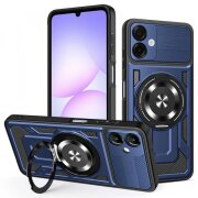 Husa pentru Samsung Galaxy A07 4G A075, Techsuit, RuggedCam, Albastra