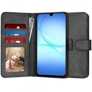 Husa pentru Samsung Galaxy A17 5G, Techsuit, Diary Book, Neagra