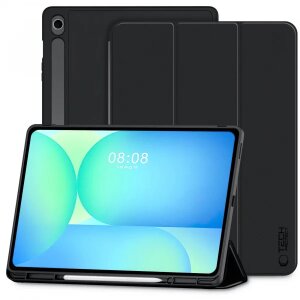 Husa pentru Samsung Galaxy Tab S10 FE+, Tech-Protect, SC PEN, Neagra 