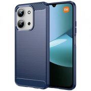 Husa pentru Xiaomi Redmi 15C 5G / 15C 4G, Techsuit, Carbon, Albastra