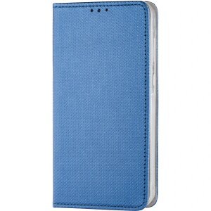 Husa pentru Xiaomi Redmi 9C, OEM, Smart Magnet, Bleumarin 