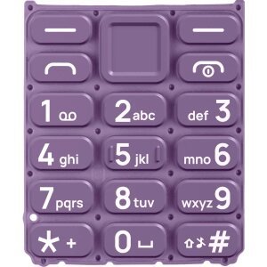 Tastatura Latina HMD 105 / Nokia 105 (2024), Violet, Service Pack SP20Z14Z1453S
