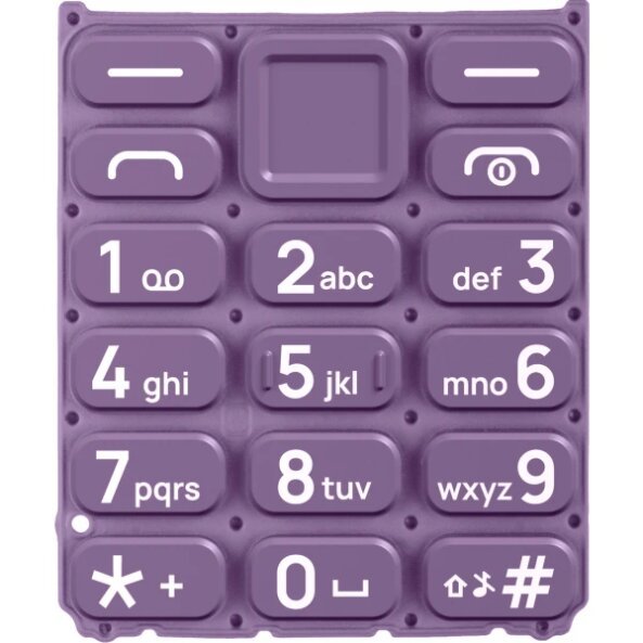 Tastatura Latina HMD 105 / Nokia 105 (2024), Violet, Service Pack SP20Z14Z1453S